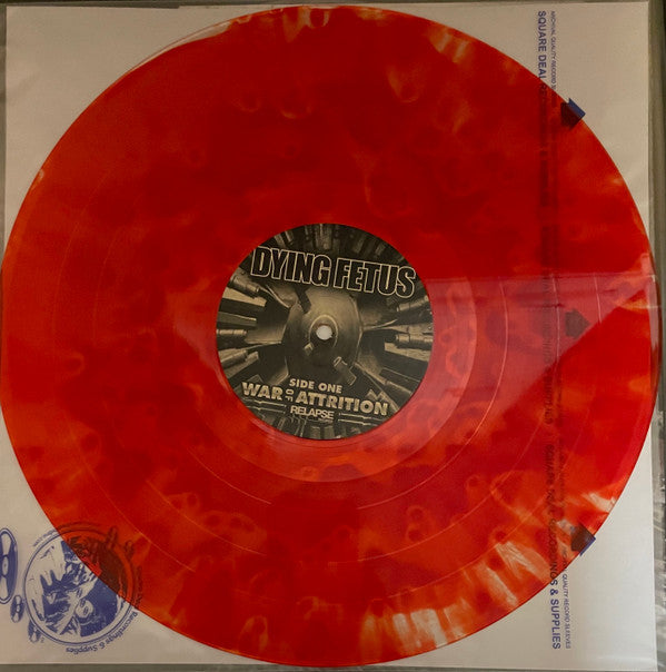 Dying Fetus : War Of Attrition (LP,Album,Reissue)