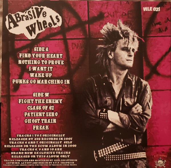 Abrasive Wheels : Fuck All Nothing To Prove (LP,Compilation)