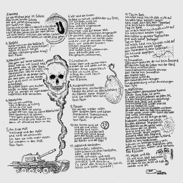 Cluster Bomb Unit : Abgesang (LP,Album)