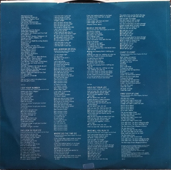 Hughes / Thrall : Hughes / Thrall (LP,Album)