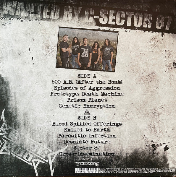 Bonded By Blood : Exiled To Earth (LP,Album,Stereo)