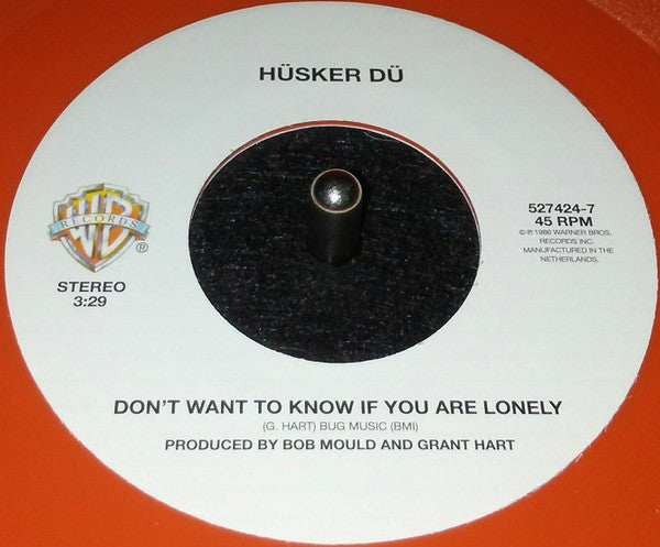 Hüsker Dü / Green Day : Don't Want To Know If You Are Lonely (7",45 RPM,Record Store Day,Single,Limited Edition)