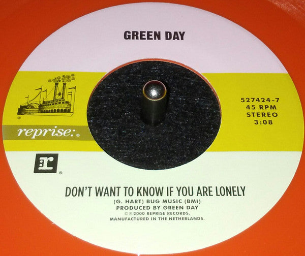 Hüsker Dü / Green Day : Don't Want To Know If You Are Lonely (7",45 RPM,Record Store Day,Single,Limited Edition)
