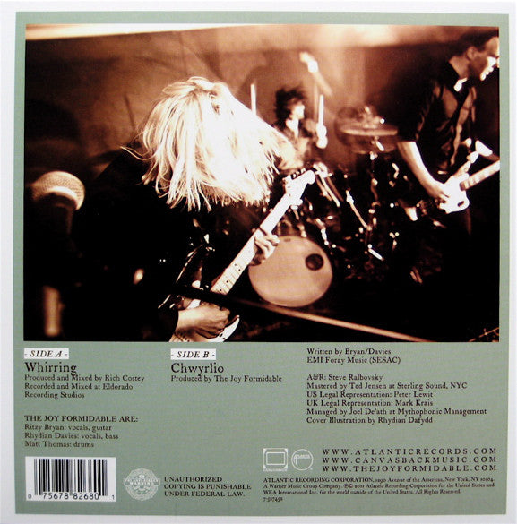 Joy Formidable, The : Whirring (7",45 RPM,Single)