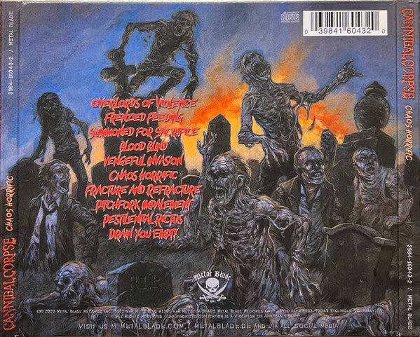 Cannibal Corpse : Chaos Horrific (Album,Stereo)