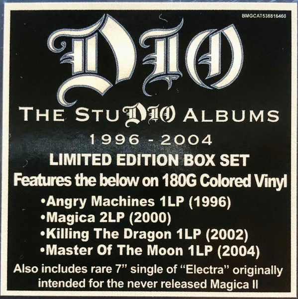 Dio (2) : The Studio Albums 1996 - 2004 (Compilation,Deluxe Edition)
