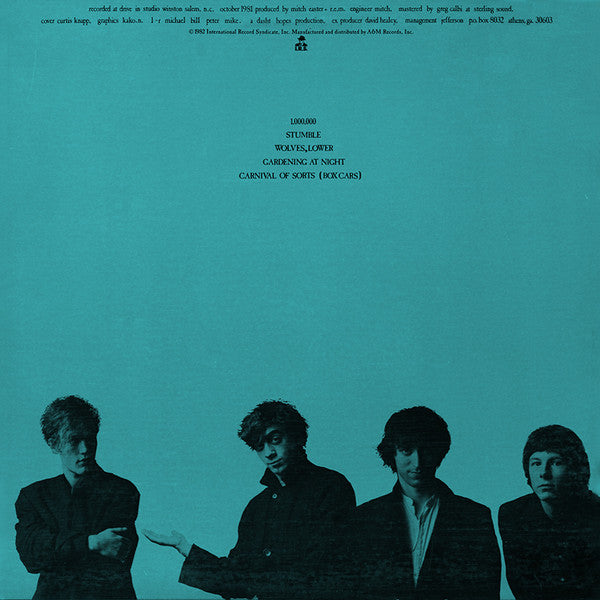R.E.M. : Chronic Town (12",33 ⅓ RPM,EP,Reissue)