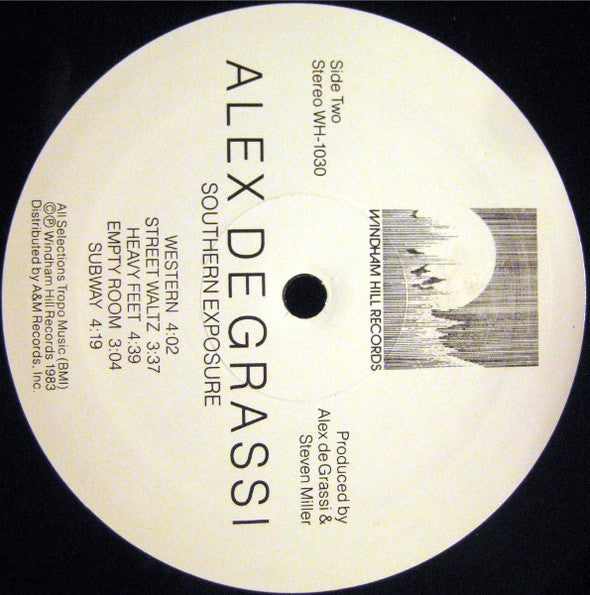 Alex de Grassi : Southern Exposure (LP,Album,Stereo)