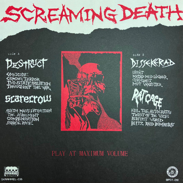 Various : Screaming Death (LP,Compilation)