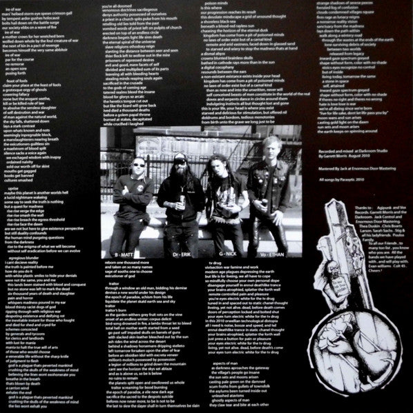 Parasytic : Poison Minds (LP,Album)