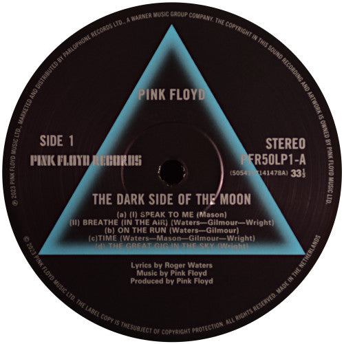 Pink Floyd : The Dark Side Of The Moon (LP,Album,Reissue,Remastered,Stereo)