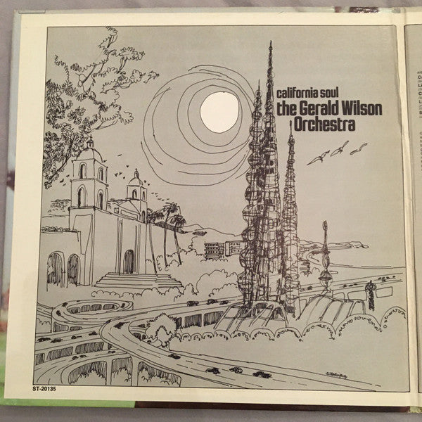 Gerald Wilson Orchestra : California Soul (LP,Stereo)