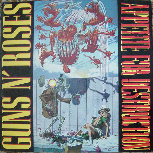 Guns N' Roses : Appetite For Destruction (LP,Album)