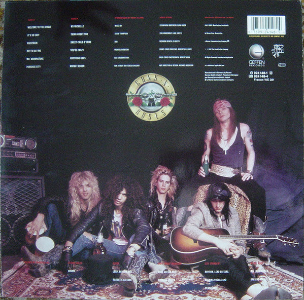 Guns N' Roses : Appetite For Destruction (LP,Album)