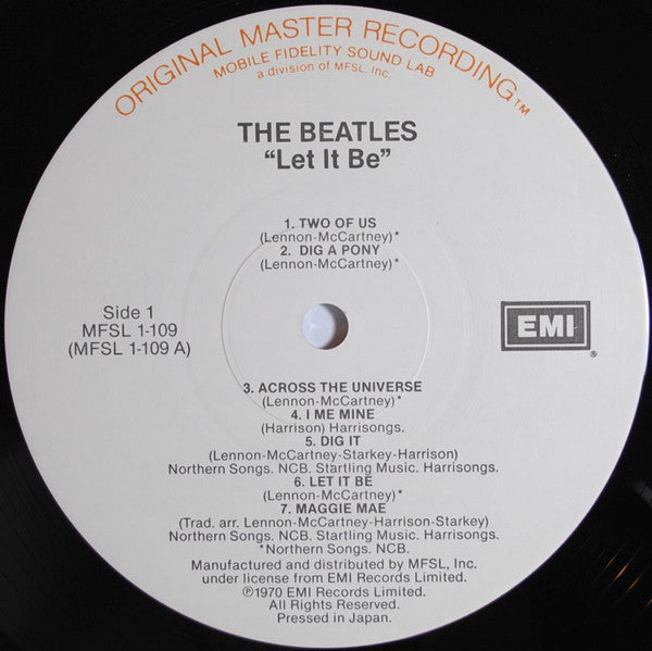 Beatles, The : Let It Be (LP,Album,Limited Edition,Reissue,Remastered)
