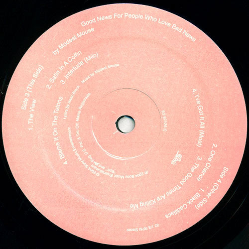 Modest Mouse : Good News For People Who Love Bad News (LP,Album,Reissue)