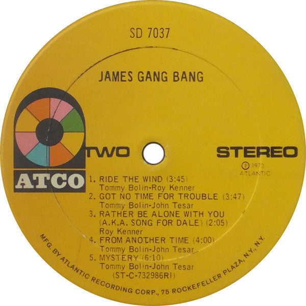 James Gang : Bang (LP,Album)