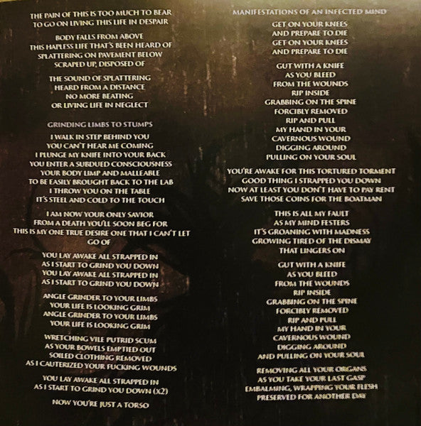 Sentenced 2 Die : Parasitic Infection (Album)