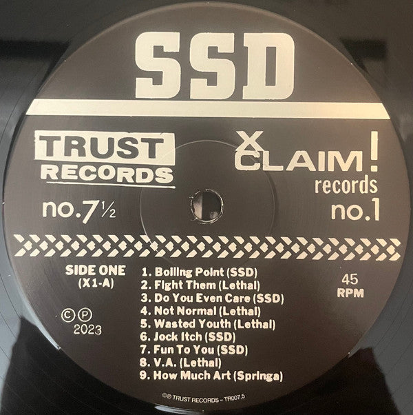 SSD : The Kids Will Have Their Say (12",45 RPM,Album,Reissue,Remastered)