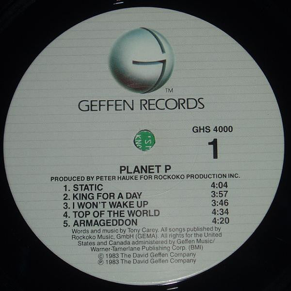 Planet P Project : Planet P (LP,Album)