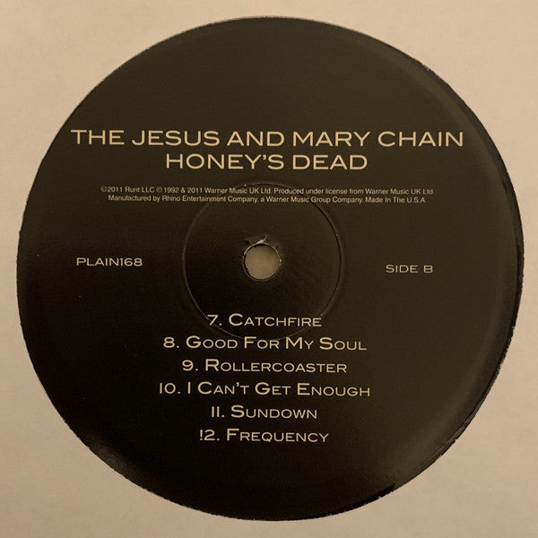 Jesus And Mary Chain, The : Honey's Dead (LP,Album,Reissue)