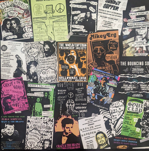 Crazy & The Brains : Forever (LP,Album,Compilation)