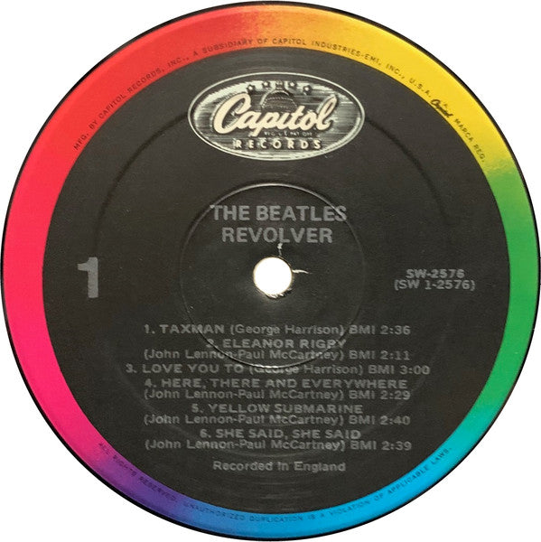 Beatles, The : Revolver (LP,Album,Reissue)