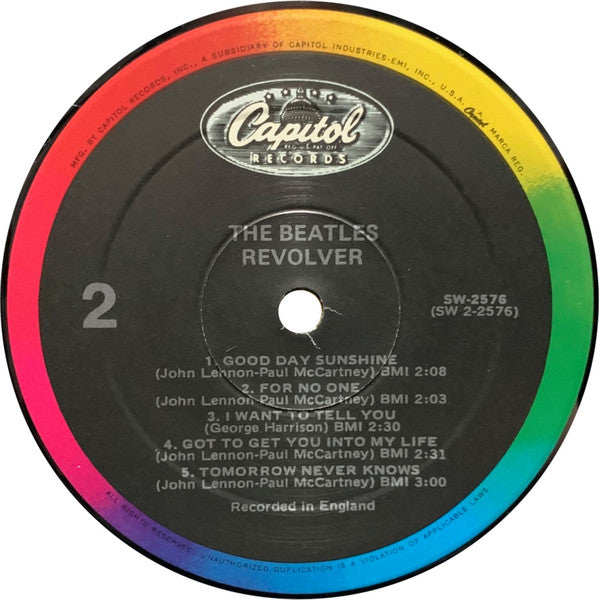 Beatles, The : Revolver (LP,Album,Reissue)