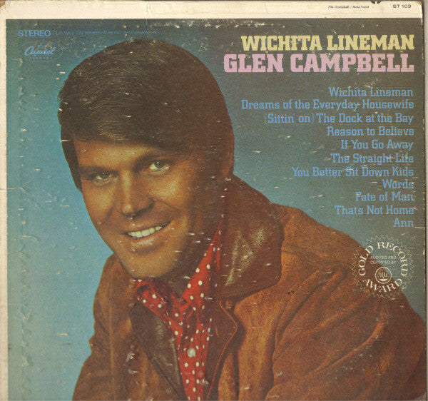 Glen Campbell : Wichita Lineman (LP,Album,Reissue)
