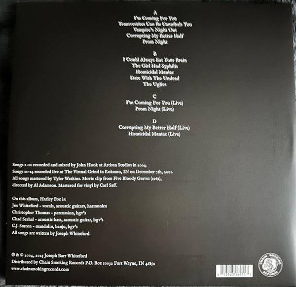 Harley Poe : In The Dark (LP,Album)