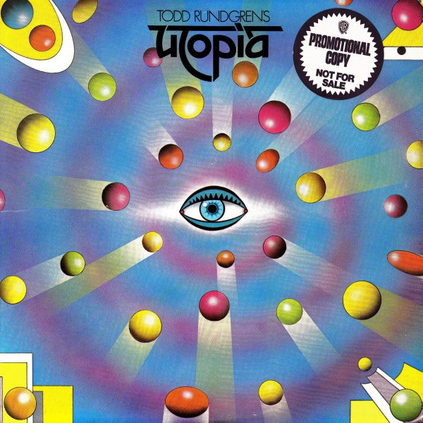 Utopia (5) : Todd Rundgren's Utopia (LP,Album,Promo)