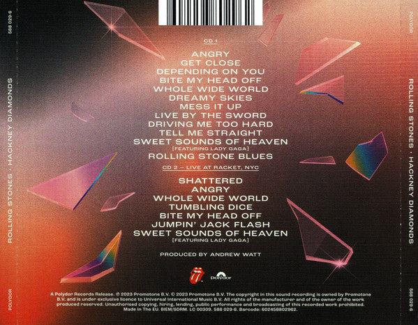 Rolling Stones, The : Hackney Diamonds (Live Edition) (Album,Stereo)