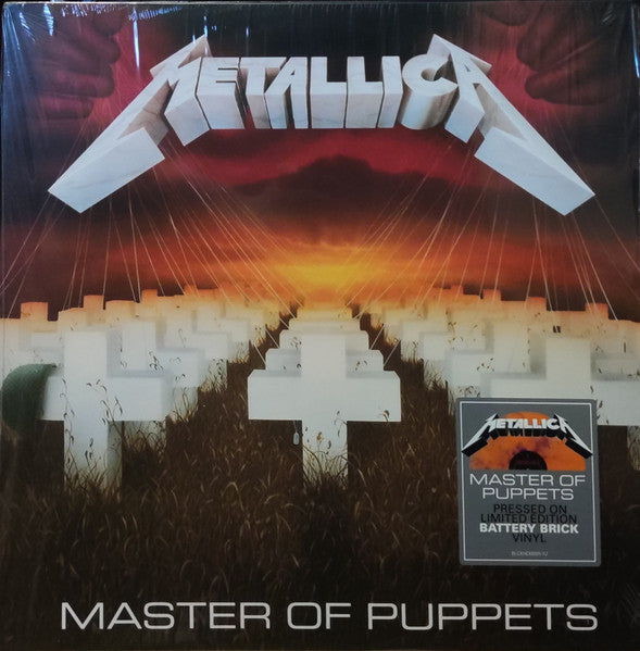 Metallica : Master Of Puppets (LP,Album,Limited Edition,Reissue,Remastered)