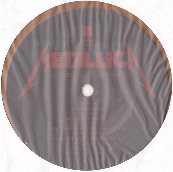Metallica : Master Of Puppets (LP,Album,Limited Edition,Reissue,Remastered)