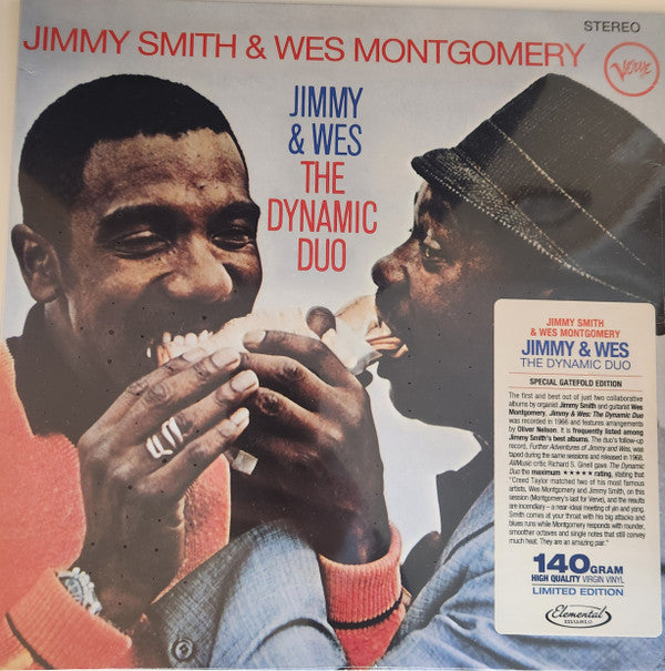 Jimmy Smith & Wes Montgomery : Jimmy & Wes (The Dynamic Duo) (LP,Album,Stereo)