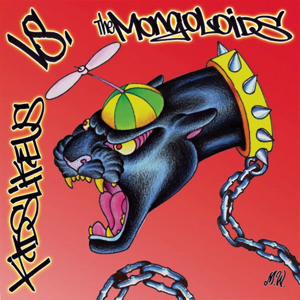 Kids Like Us (2) / Mongoloids, The : Kids Like Us Vs. The Mongoloids (7")