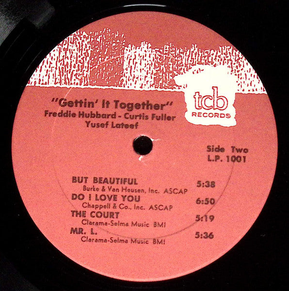 Freddie Hubbard, Curtis Fuller, Yusef Lateef : Gettin' It Together (LP,Album,Reissue)