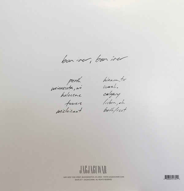 Bon Iver : Bon Iver, Bon Iver (LP,Album,Stereo)