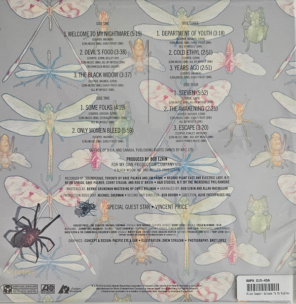 Alice Cooper (2) : Welcome To My Nightmare (12",45 RPM,Album,Limited Edition,Numbered,Reissue,Remastered,Stereo)