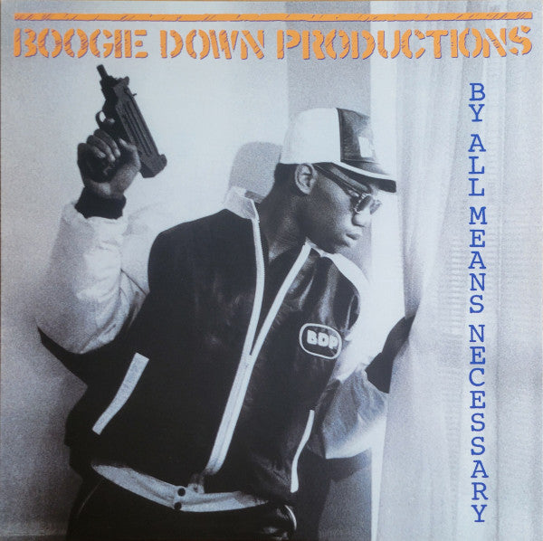 Boogie Down Productions : By All Means Necessary (LP,Album,Club Edition,Reissue,Remastered,Stereo)
