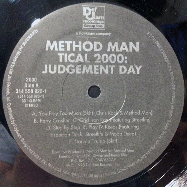 Method Man : Tical 2000: Judgement Day (LP,Album)