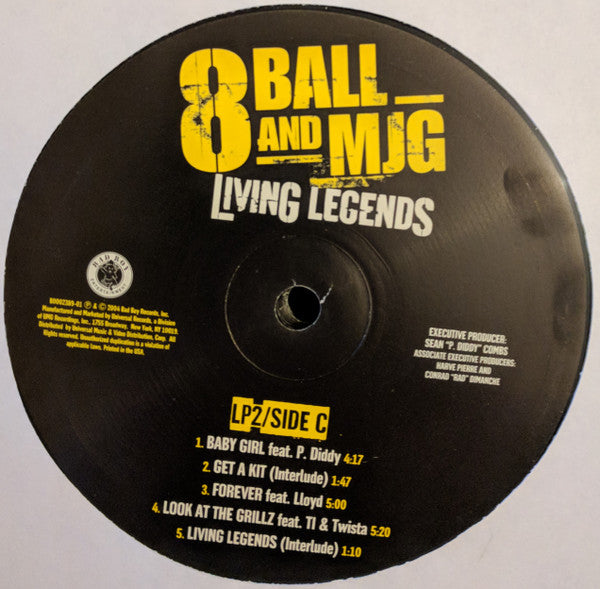 Eightball & M.J.G. : Living Legends (LP,Album)