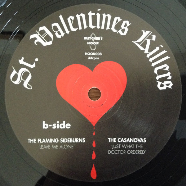 Hellacopters, The / Datsuns, The / Flaming Sideburns, The / Casanovas, The : St. Valentines Killers (12",33 ⅓ RPM,EP,Compilation)