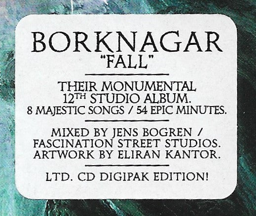 Borknagar : Fall (Album,Limited Edition)