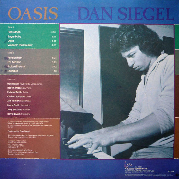 Dan Siegel : Oasis (LP)