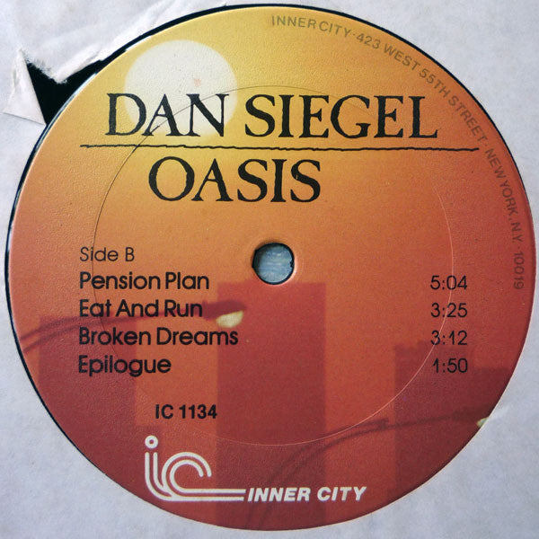 Dan Siegel : Oasis (LP)