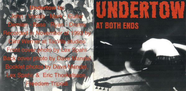 Undertow (2) : At Both Ends (Album)