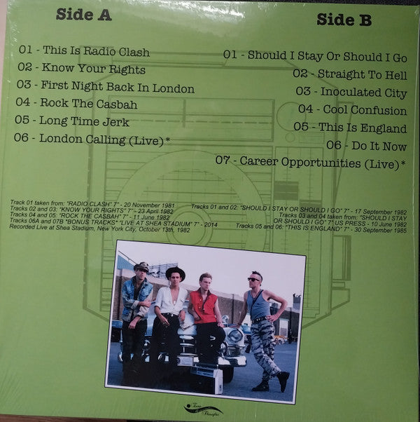 Clash, The : From Pirate Satellite: The Singles 1981-1985 (LP,Compilation,Unofficial Release)
