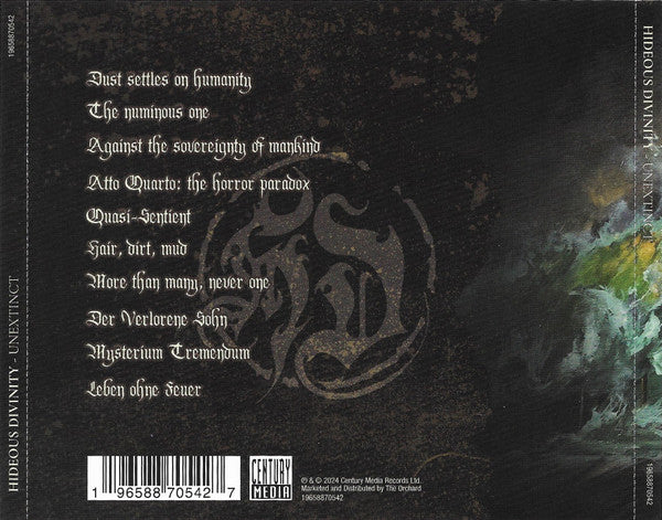 Hideous Divinity : Unextinct (Album)