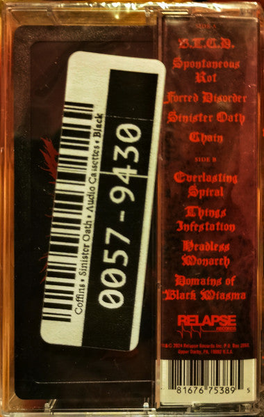Coffins : Sinister Oath (Album)